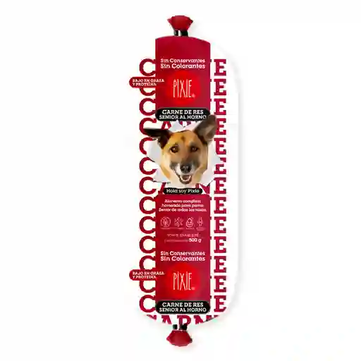 Pixie Alimento Para Perro Horneada Carne Baja Grasa y Proteina